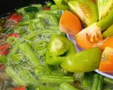 Foto langkah ke 4 dari resep Asem-asem Daging Buncis.