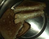 A picture of step 5 of Curd mix veg sandwich.