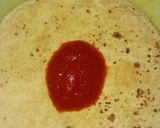 A picture of step 4 of Chappati grill sandwiches.