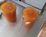 Une image de l'étape 4 de Confiture de pêche et safran.