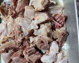 Gambar langkah 1 resipi Ayam Masak Korean.