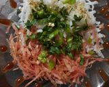 A picture of step 4 of Gajar Mooli Lachcha.