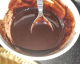 A picture of step 9 of Chocolicious Walnut Cake (Eggless).