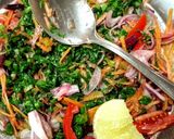 A picture of step 2 of Radiant roots garden salad 🥗.