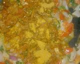 A picture of step 4 of Chips masala.