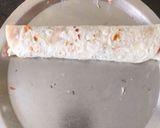 A picture of step 5 of Tortilla Pinwheels.