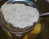 Foto langkah ke 6 dari resep Japanese Cheese Cake (pake keju Kraft Cheddar).