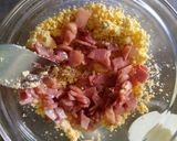 Foto del paso 4 de la receta Huevos rellenos de bacon ahumado