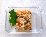 紫蘇油封蕃茄高麗菜炊飯便當的食譜步驟4照片