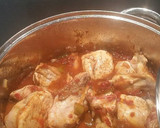 Foto del paso 7 de la receta: Pollo con ciruelas y Pedro Ximenez