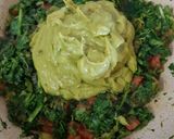 A picture of step 2 of Avocado Spinach curry.