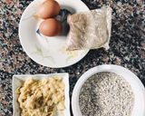 Foto del paso 1 de la receta: Brownie de avena y banana