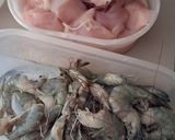 Foto langkah ke 1 dari resep Asam Manis Udang Ayam.