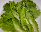 Foto langkah ke 1 dari resep Green smoothies (selada, pisang, timun).