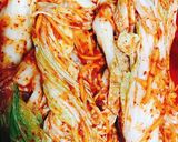 Hình bước làm 4 của món Kim chi cải thảo