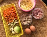 Foto langkah ke 1 dari resep Sop Jagung Telur.