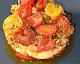 Foto del paso 8 de la receta: Migas de bacalao picantonas con pimiento asado en Air fryer