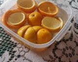 Foto del paso 2 de la receta: Cáscaras de naranjas confitadas