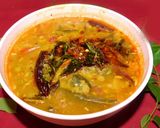 A picture of step 7 of Multi veg sambar.