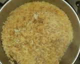 A picture of step 1 of Concoction vegetable rice.