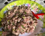 Hình bước làm 2 của món Canh khổ qua nhồi nhịt