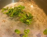 A picture of step 2 of Qeeme ki biryani.