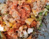 A picture of step 10 of Vegetable dum biriyani.