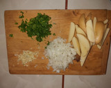 Foto del paso 1 de la receta: Filete al perejil con papas rústicas