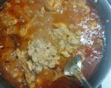A picture of step 2 of Chicken with chickpea eggs 🥚murg choly with eggs.