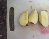 A picture of step 1 of Cream cheese fruit and Sprout Salad.