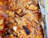 صورة لخطوة 2 من وصفة طريقة عمل دجاج مكمور بالسلفان مع رز اوزي اشي فاخر من الاخر