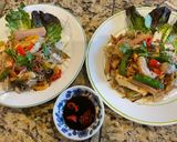 A picture of step 3 of Vegetarian Stir-Fried Vermicelli.