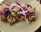Foto del paso 7 de la receta: Ensalada templada de lentejas, cogollos y ceviche vegano