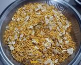 A picture of step 5 of Khambhat Famous Papad Chavanu.