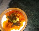 A picture of step 2 of Banana Stem Raita.