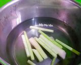 Hình bước làm 1 của món Trà đào cam sả