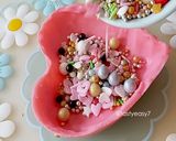 Foto langkah ke 6 dari resep Coklat Valentine Dengan Pesan Tersembunyi.