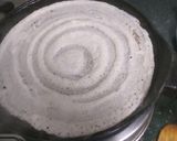 A picture of step 4 of Vegetable Dosa.