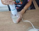 Foto del paso 2 de la receta Crema de queso con frambuesas