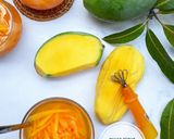 Foto langkah ke 1 dari resep Rujak Serut Mangga Dengan Sirup Jeruk.