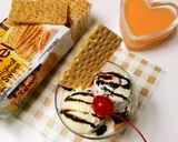 Foto langkah ke 3 dari resep Vanilla ice cream kraffel tango.
