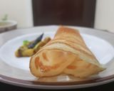 A picture of step 1 of Instant Paper rava dosa.