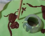 Foto langkah ke 7 dari resep Bolu Kukus Marmer Pandan Cokelat.