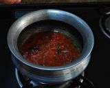 A picture of step 5 of Tomato Rasam (Thakkali).