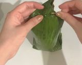 Foto langkah ke 8 dari resep Nasi Bakar Tongkol Suwir.