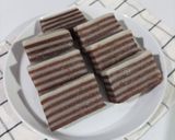Foto langkah ke 4 dari resep Kue Lapis Cokelat Tepung Beras.