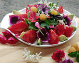 Foto del paso 5 de la receta: Ensalada de rúcula y flores