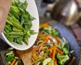 Foto del paso 17 de la receta: Albacora al Horno con guarnición de Papas Asadas y Verduras Salteadas