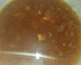 A picture of step 5 of Chatpata Gosht.