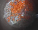 A picture of step 4 of Brown rice tawa pulav.